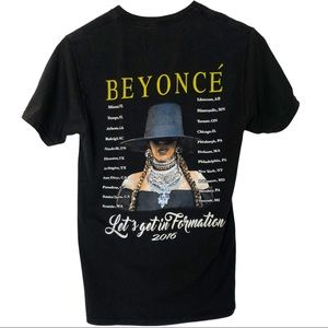 Beyoncé Official The Formation Tour 2016 T-Shirt
